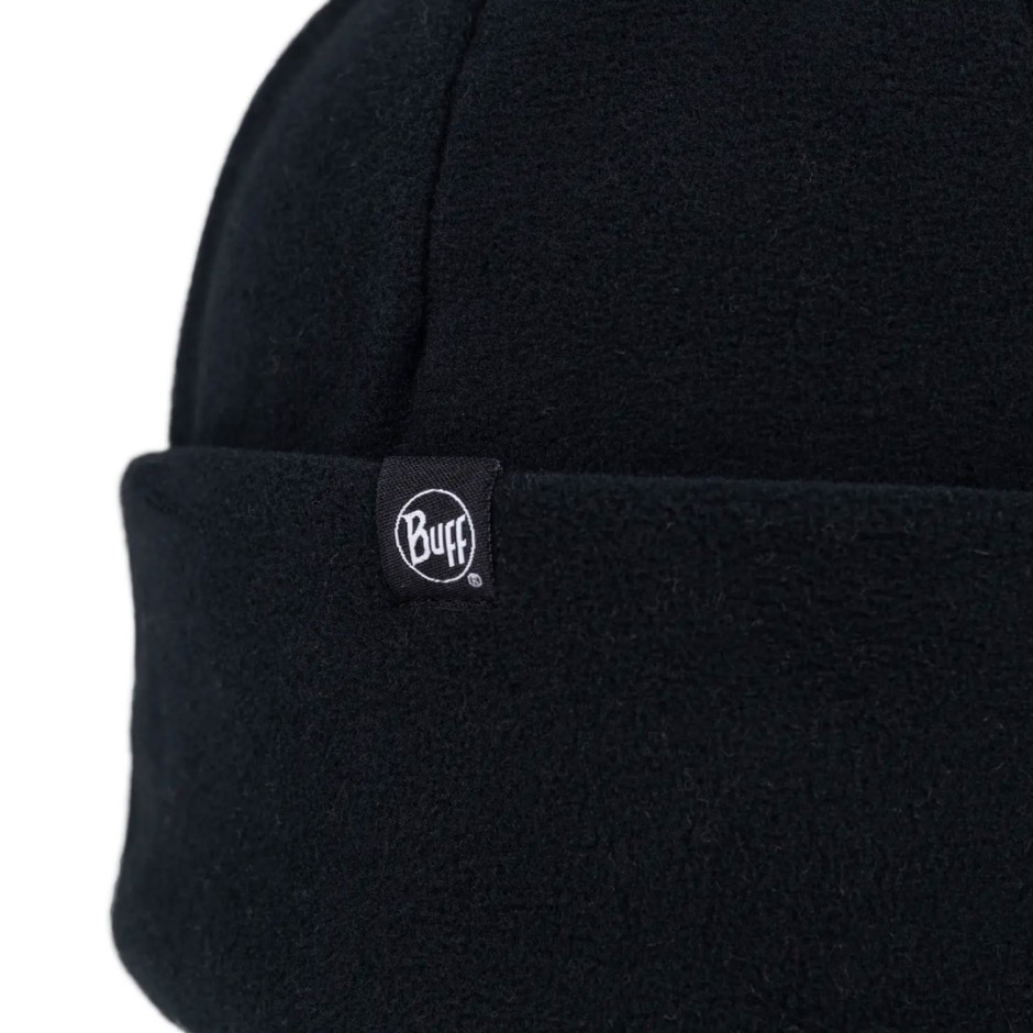 BUFF POLAR PRINTS BEANIE 134694.999.10.00-SOLID BLACK Black