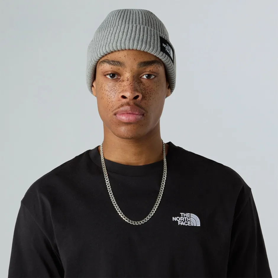 THE NORTH FACE SALTY LINED BEANIE NF0A8CGZDYX-DYX Grey