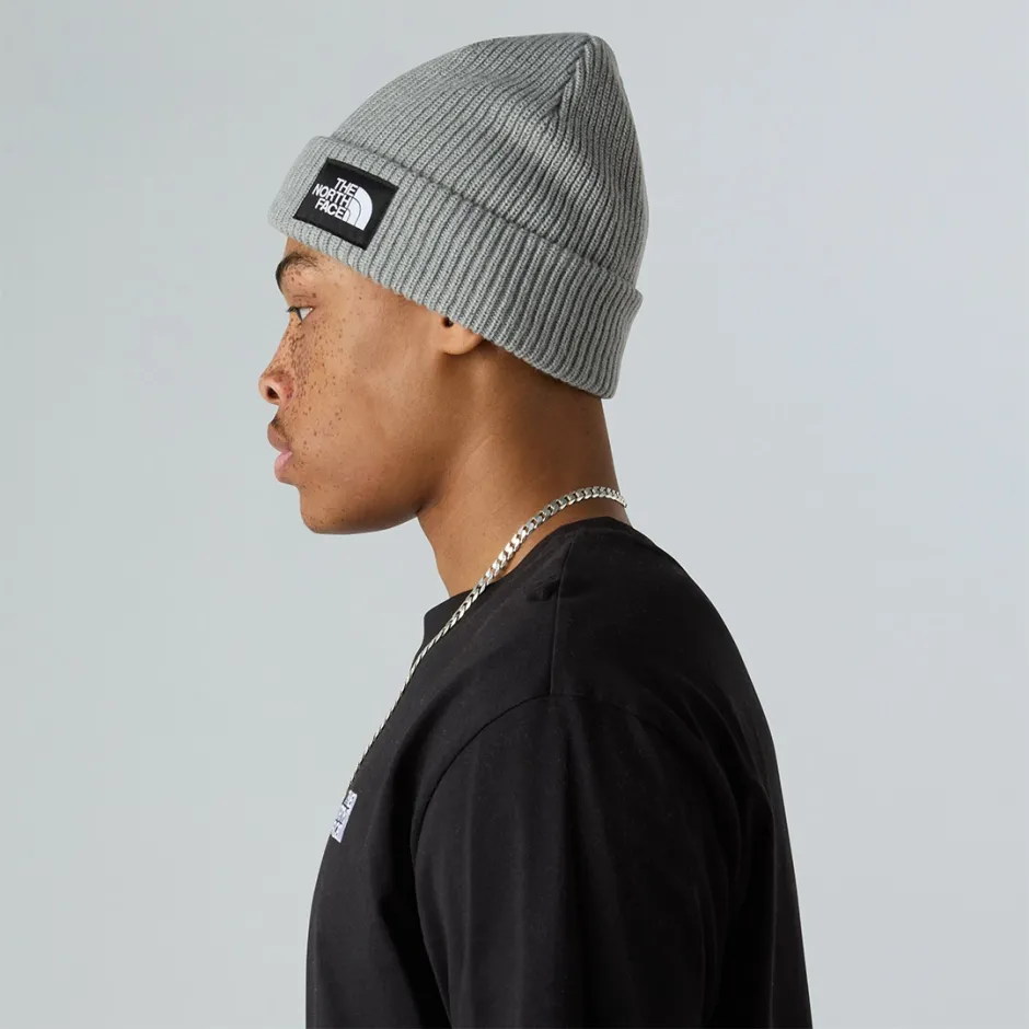 THE NORTH FACE SALTY LINED BEANIE NF0A8CGZDYX-DYX Grey