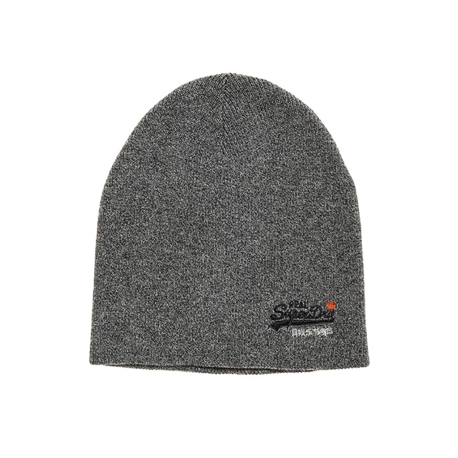SUPERDRY D2 ORANGE LABEL BEANIE M90001PR-UZ4 Coal