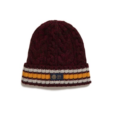 SUPERDRY BOSTON BEANIE M9010070A-3TD Βordeaux