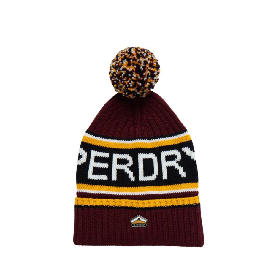 SUPERDRY LOGO BEANIE M9010032A-3UB MULTI