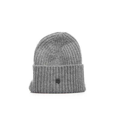 SUPERDRY STUDIOS PREMIUM RIBBED BEANIE M9010247A-42Q Καφέ
