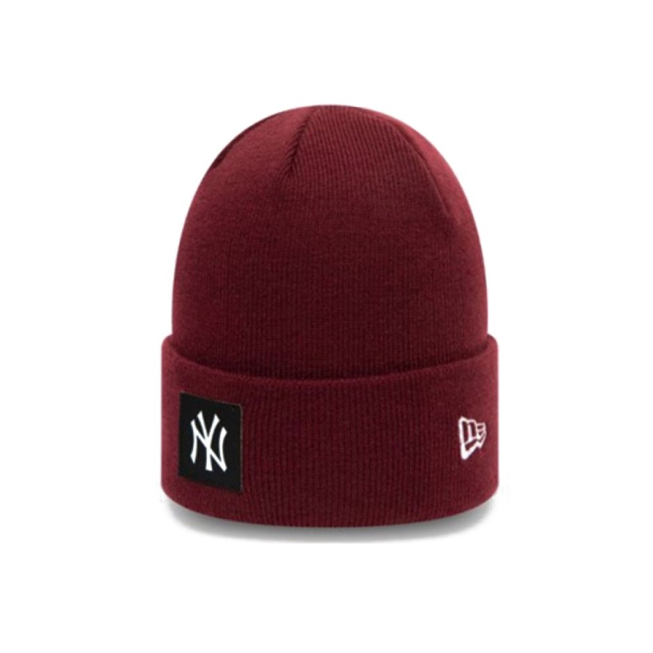NEW ERA TEAM CUFF BEANIE NEW YORK YANKEES 60141872 Βordeaux