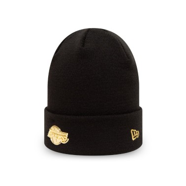 Σκουφάκι NEW ERA METALLIC BADGE CUFF BEANIE LOSLAK Μαύρο 60284982 