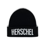 Σκουφάκι Μαύρο - Herschel Polson Knit Logo Εικόνα 