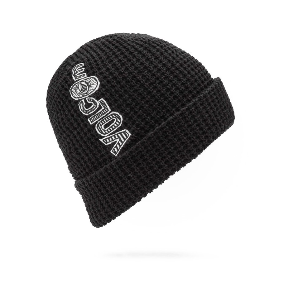 VOLCOM STONE BAR BEANIE D5832401-BLK Black