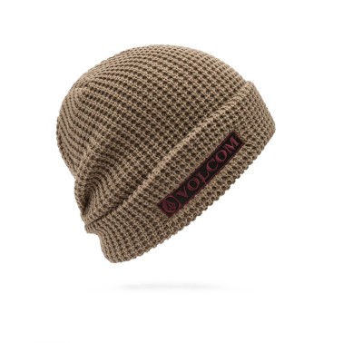 VOLCOM STONE BAR BEANIE D5832401-TEK Beige