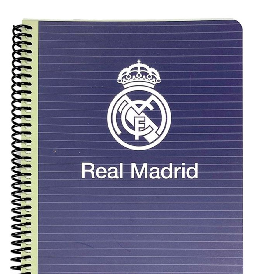Spiral Notebook Blue - BMU Real Madrid