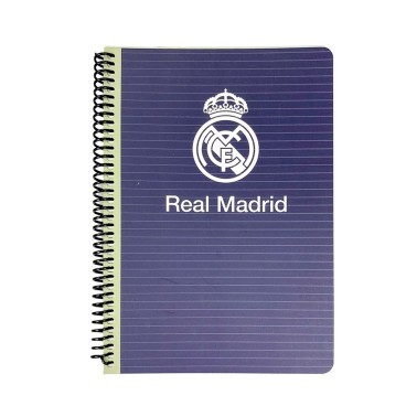 Spiral Notebook Blue - BMU Real Madrid