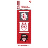 NAKAS GROUP MAGNETIC BOOKMARKS - OLYMPIACOS BASKETBALL 2 HB.MBM.00096 One Color Image 