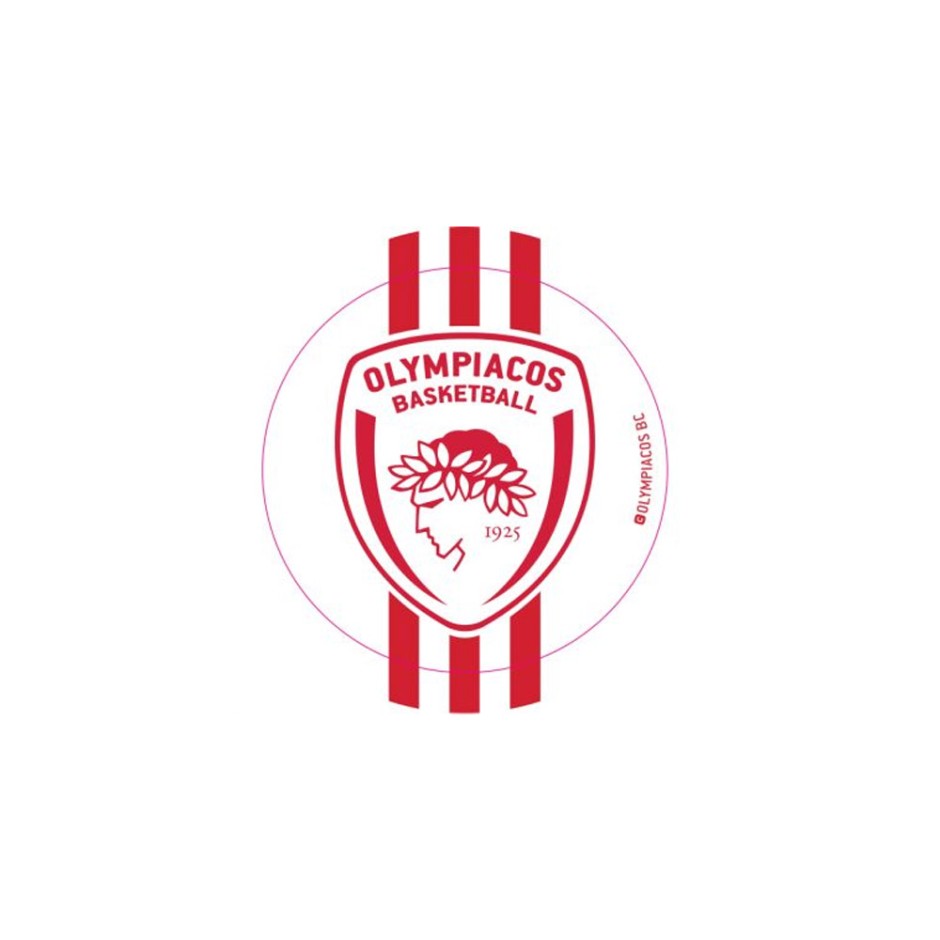 NAKAS GROUP ROUND MAGNET - OLYMPIACOS BASKETBALL 1 HP.RMG.0082 One Color