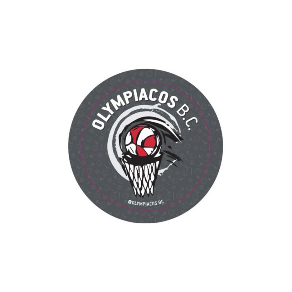 NAKAS GROUP ROUND MAGNET - OLYMPIACOS BASKETBALL 2 HP.RMG.0083 One Color