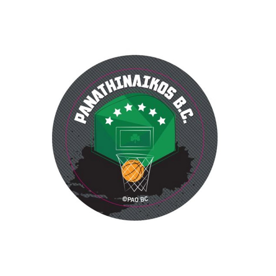 NAKAS GROUP ROUND MAGNET - PAO BASKETBALL 2 HP.RMG.0079 One Color