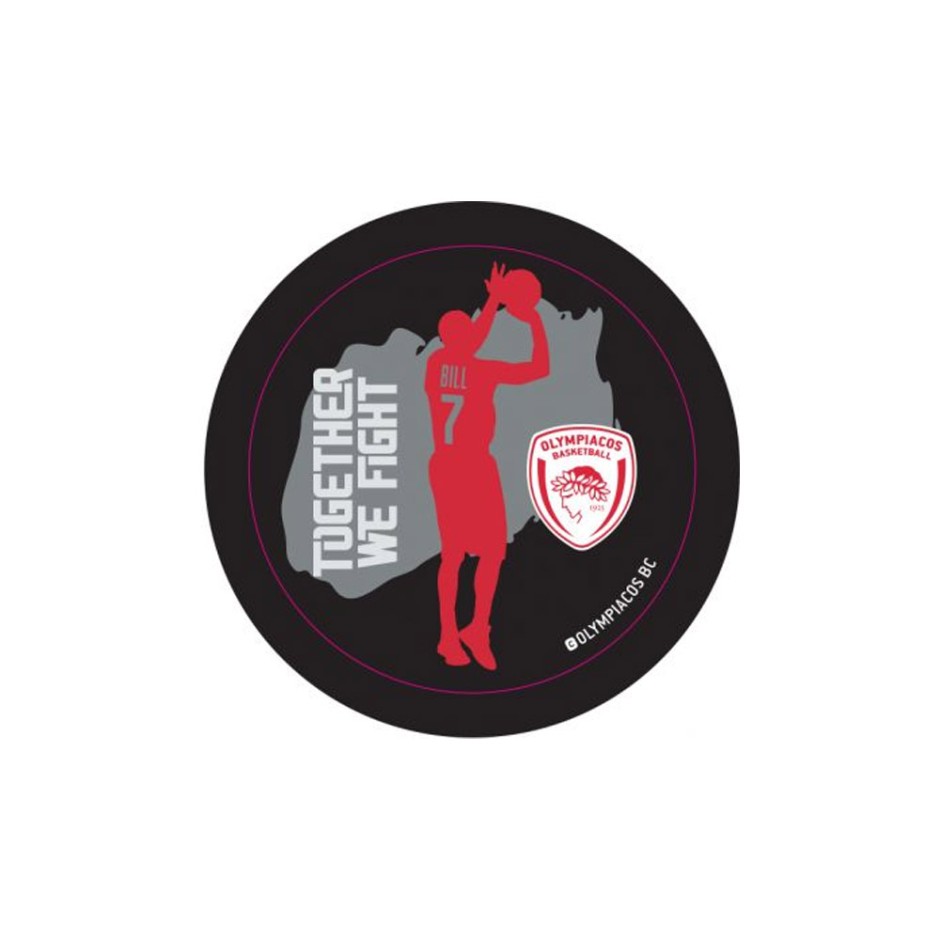 NAKAS GROUP ROUND MAGNET - OLYMPIAKOS BASKETBALL 4 HP.RMG.0085 One Color