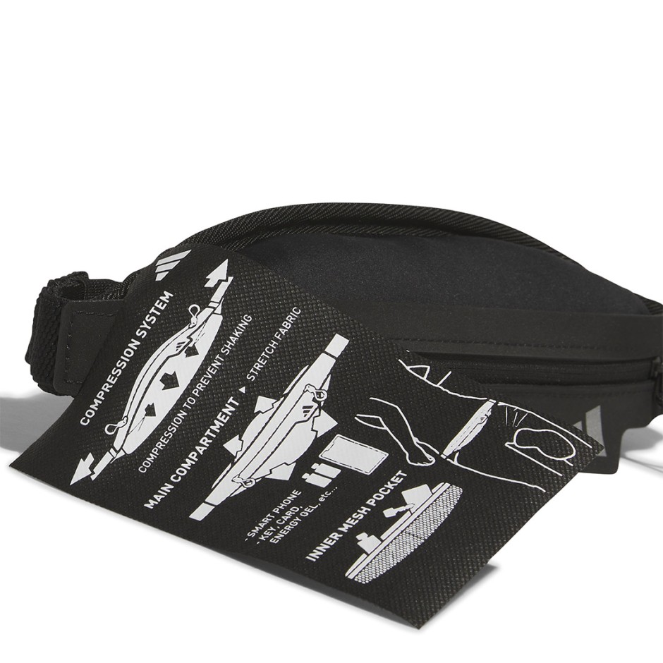 Ζώνη για Τρέξιμο Μαύρη - adidas Performance Running Belt