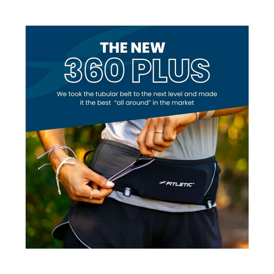 FITLETIC BELT 360 PLUS HB03P-BLK Black