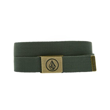 VOLCOM CIRCLE WEB BELT D5932102-DKF Κhaki