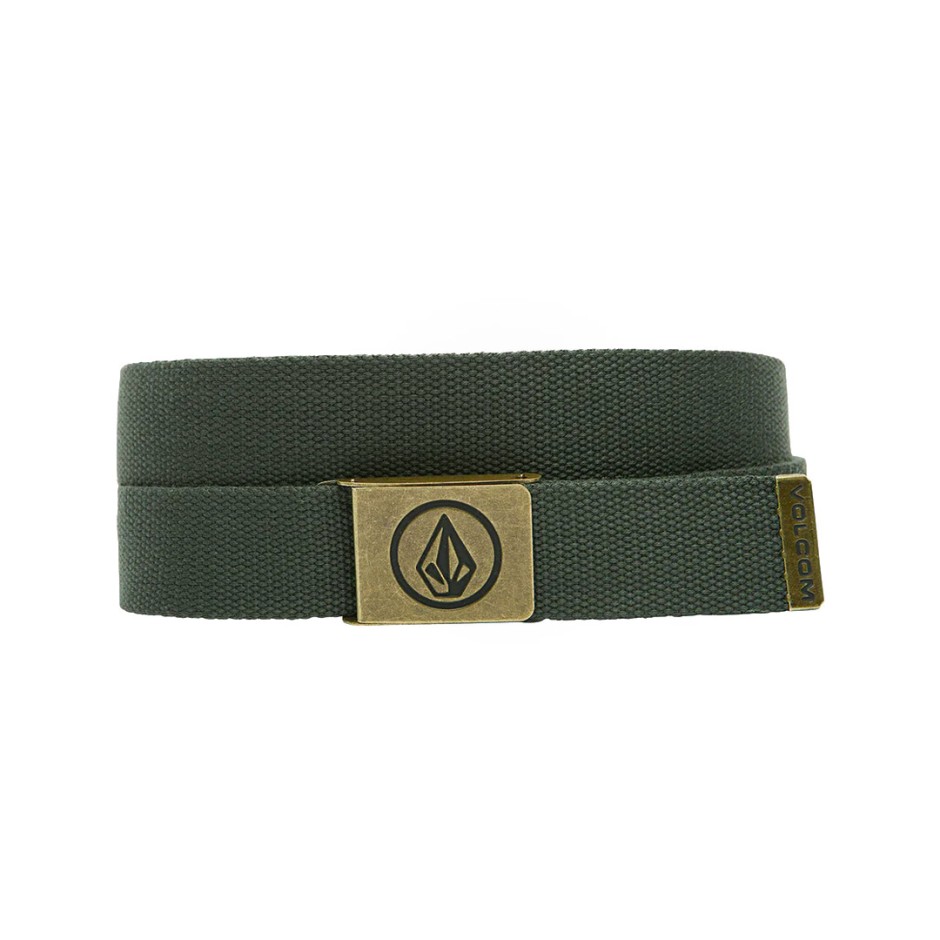 VOLCOM CIRCLE WEB BELT D5932102-DKF Κhaki