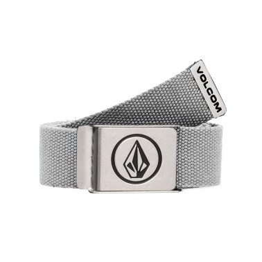 VOLCOM CIRCLE WEB BELT D5932102-HGR Grey