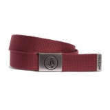 VOLCOM CIRCLE WEB BELT D5932102-MER Βordeaux Image 