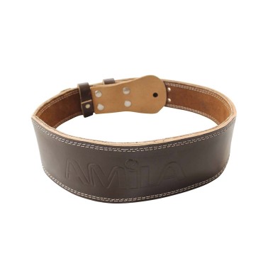 Weightlifting Belt Brown - Amila B Quality Large