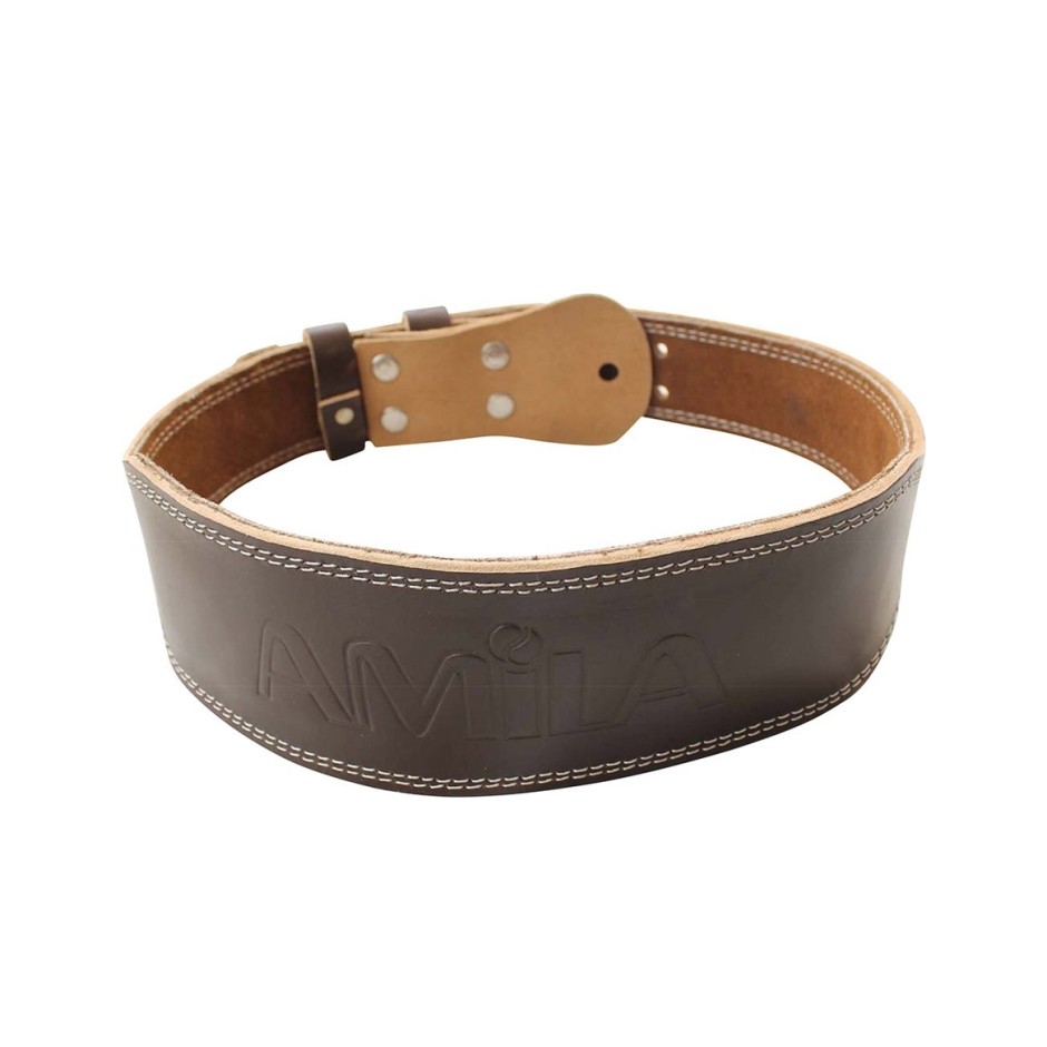 Weightlifting Belt Brown - Amila B Quality Large