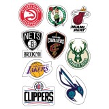NBA STICKER ALBUM A4 ΜΕ 80PCS 775-21294 Ο-C Εικόνα 2