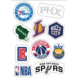 NBA STICKER ALBUM A4 ΜΕ 80PCS 775-21294 Ο-C Εικόνα 5