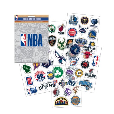 NBA STICKER ALBUM A4 ΜΕ 80PCS 775-21294 Ο-C