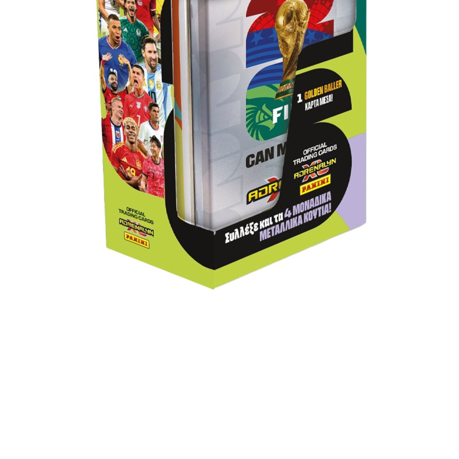 Κάρτες Ποδοσφαίρου - Panini World Cup 2026 Adrenalyn Metal Classic Tin