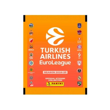PANINI EUROLEAGUE 2025 DISP COLLECTIBLE STICKERS PA.XA.EL.025 One Color