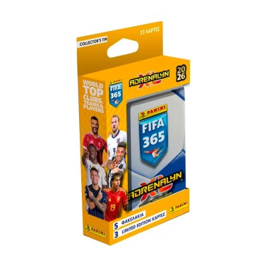 Κάρτες - Panini FIFA 365 2026 Adrenalyn Metal Pocket Tin
