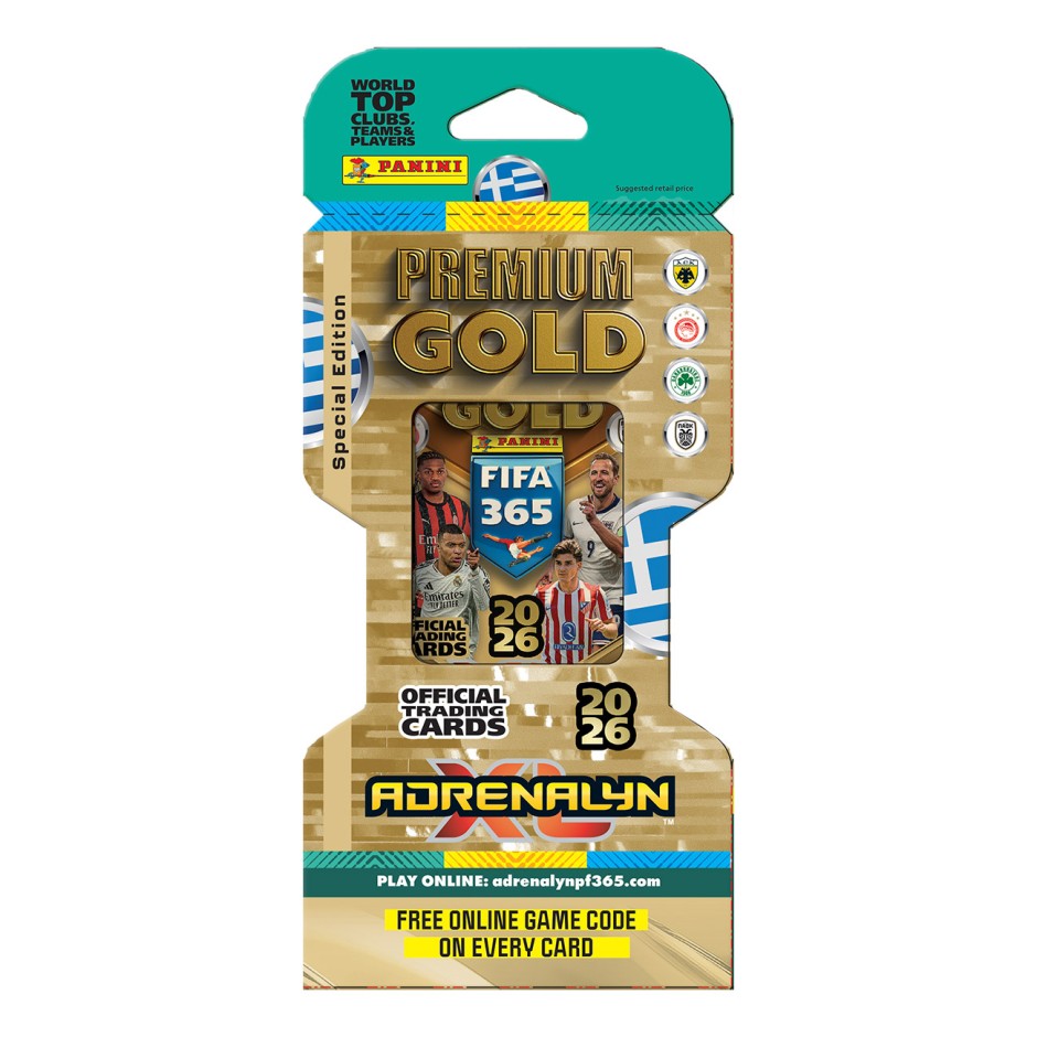 Κάρτες - Panini FIFA 365 2026 Adrenalyn Premium Gold Blister