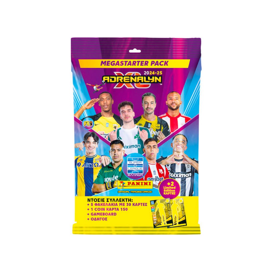 PANINI SUPERLEAGUE 2025 ADREN MEGA STARTER PACK COLLECTIBLE CARDS PA.AL.SU.225 One Color