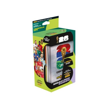 Football Cards - Panini World Cup 2026 Adrenalyn Metal Classic Tin