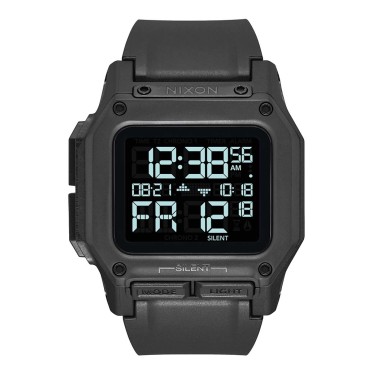 NIXON REGULUS ALL BLACK A1180-001-00 One Color