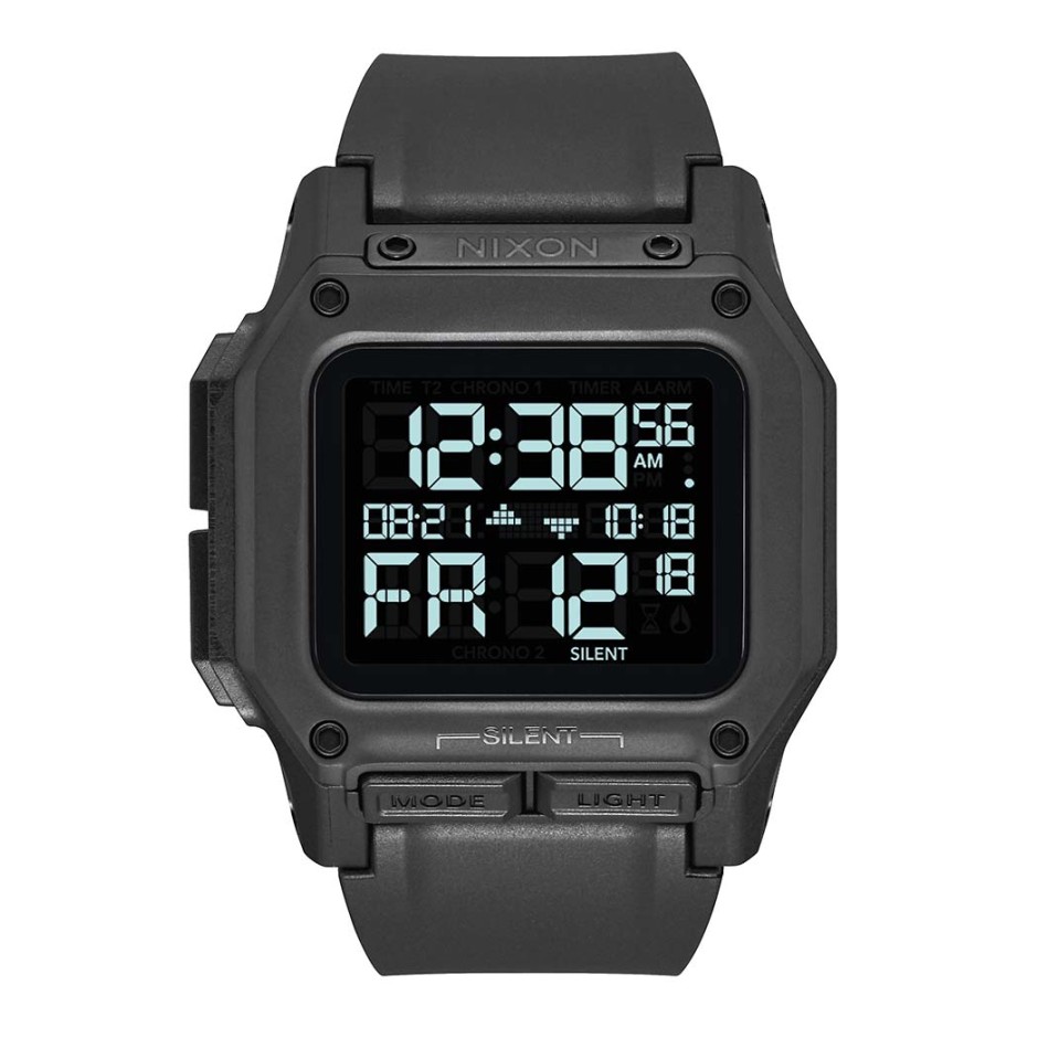 NIXON REGULUS ALL BLACK A1180-001-00 One Color