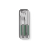 Cutlery Set Silver - Monbento MB Slim Box Image 0