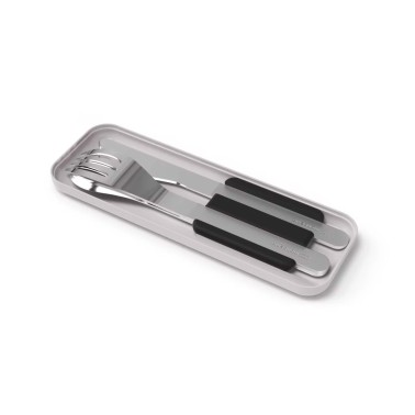 Σετ Μαχαιροπίρουνων Ασημί - Monbento MB Slim Box