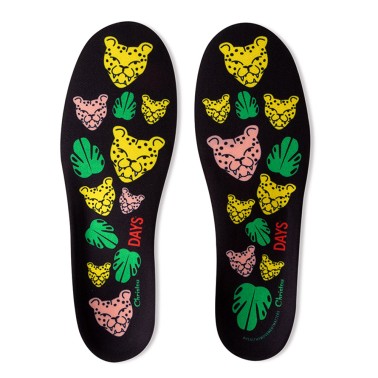 DAYS COMFY CHEETAHS CH-038-039-BLA Black