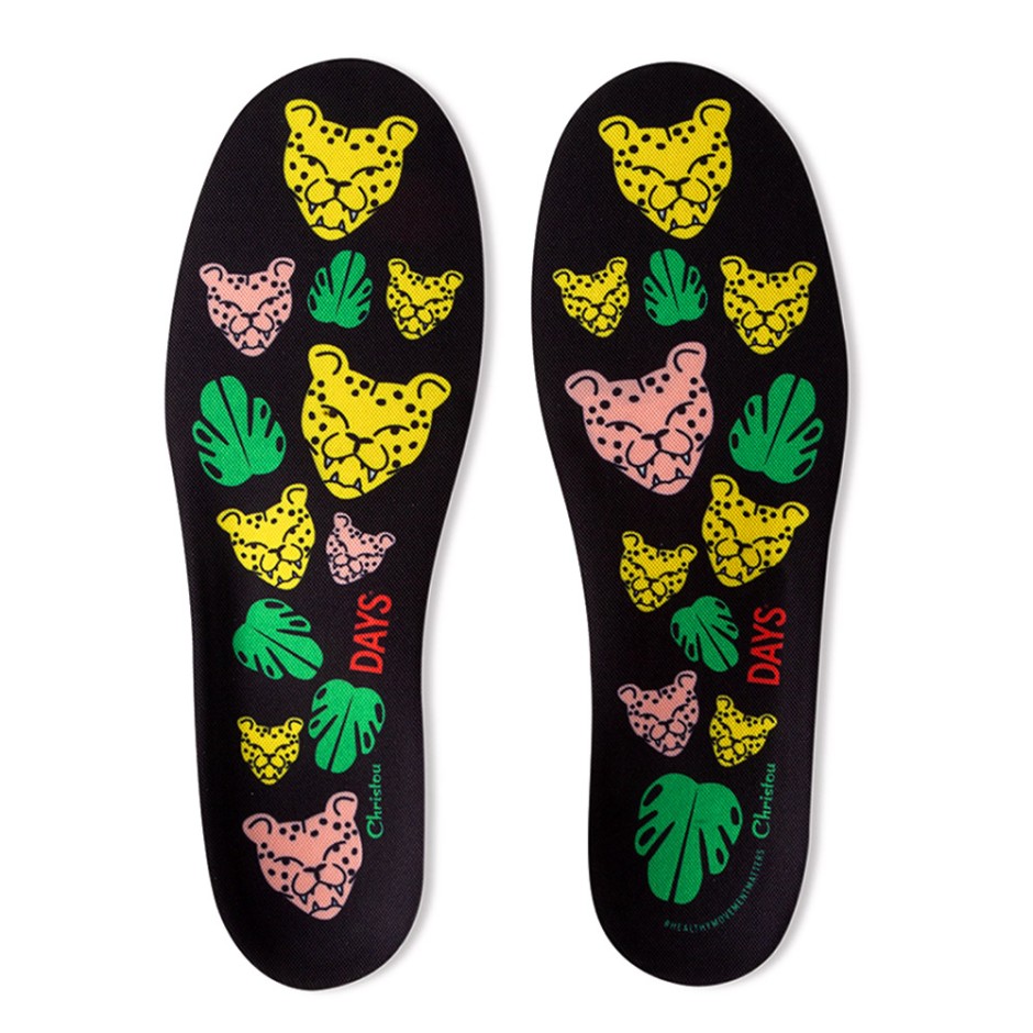 DAYS COMFY CHEETAHS CH-038-039-BLA Black