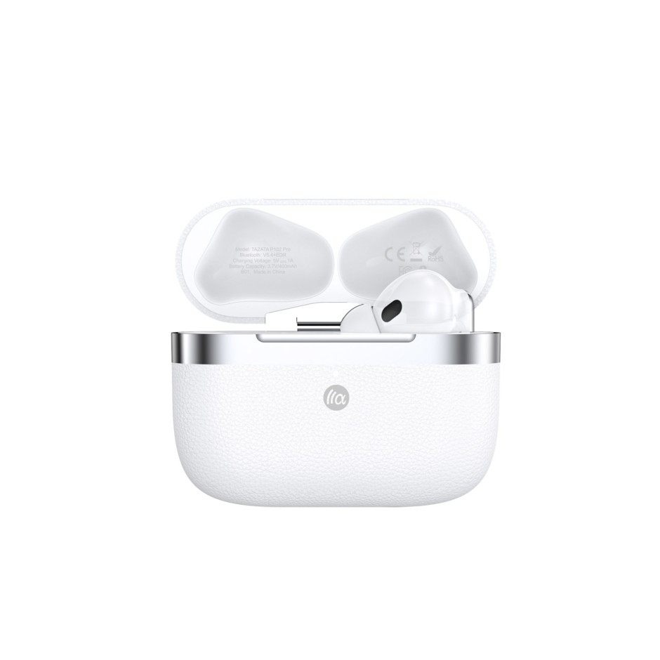 Wireless Earbuds White - TAZATA Bluetooth Earbuds TAURUS V