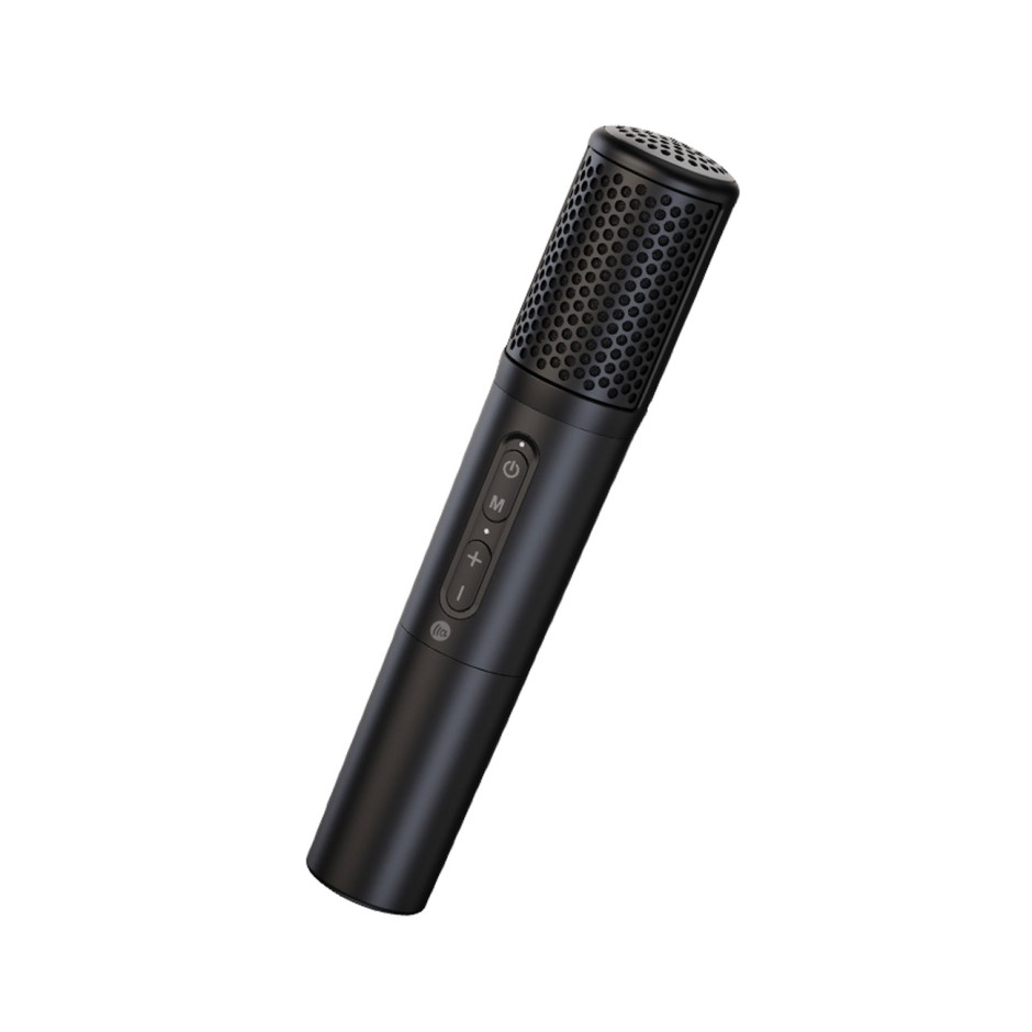 Bluetooth Microphones Black - TAZATA Wireless Microphones 2 Pack MF9