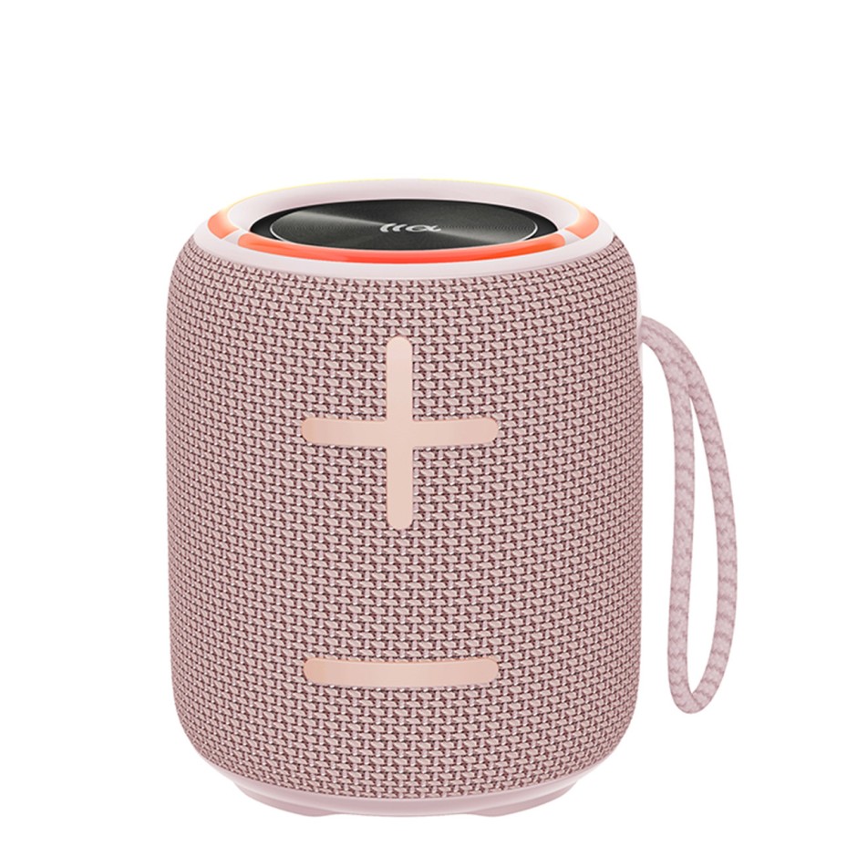 Φορητό Ηχείο Ροζ - TAZATA Mini Bluetooth Speaker FUN 100