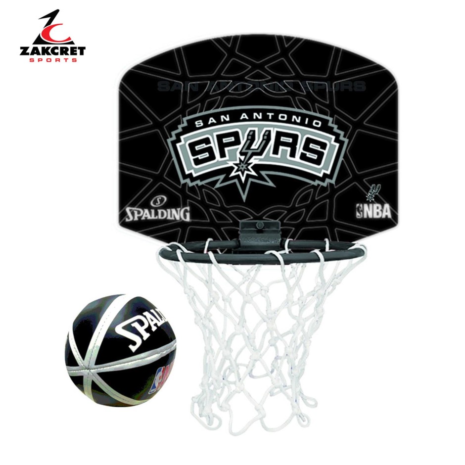 SPALDING NBA TEAM BB SPURS 77-632Z1 Black