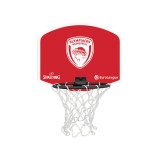 Mini Basketball Hoop Red - Spalding Euroleague Micro Mini Olympiacos  Image 