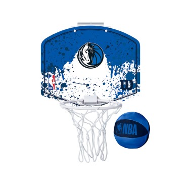 WILSON NBA TEAM MINI HOOP DAL MAVERICKS WTBA1302DAL Blue