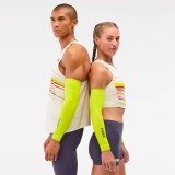 Μανίκια για Τρέξιμο Λαχανί - HOKA ONE ONE Race Day Εικόνα 0