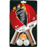 Ping Pong Rackets - Amila Sunflex Contest (Set with 3 Balls) Image 